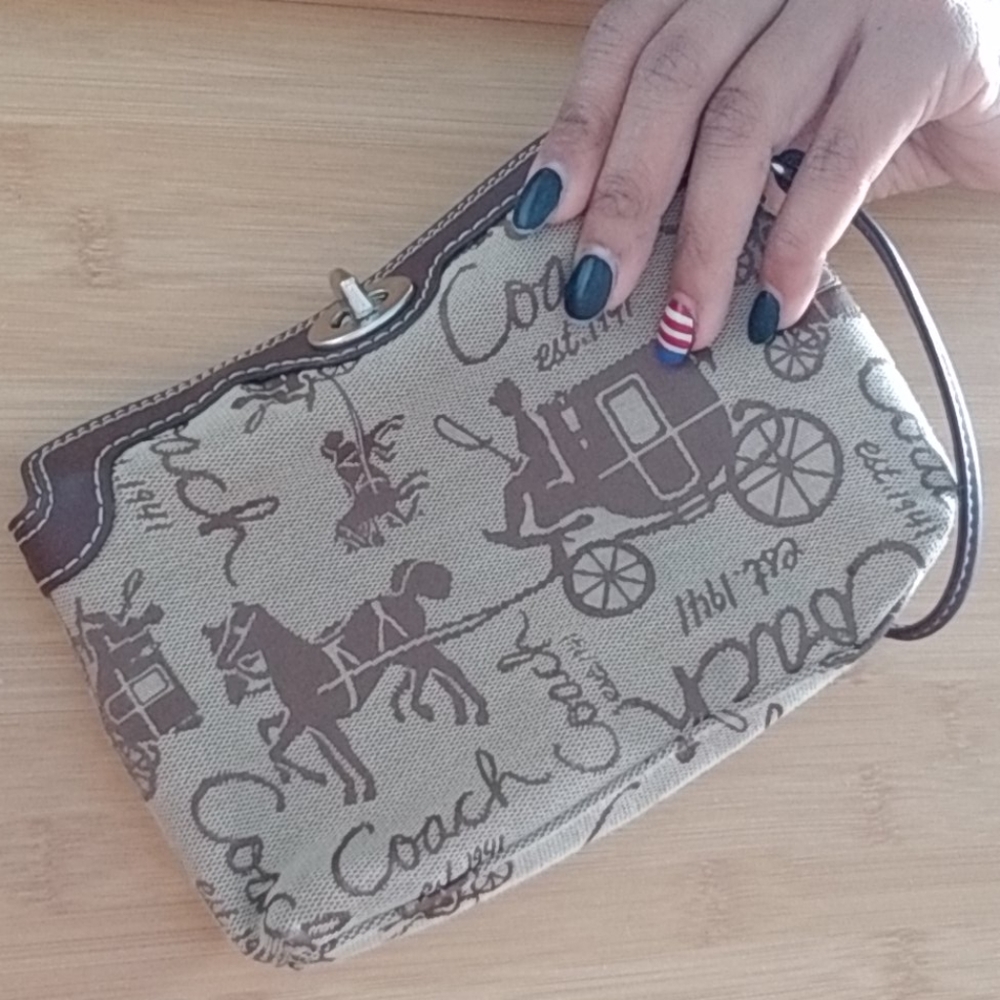 Coach wristlet